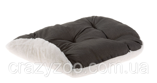 Подушка для собак та котів Ferplast Relax F 89/10 зі штучним хутром сіра 85x55 см 82089097 | Зображення 1