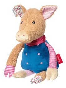 М'яка іграшка sigikid Patchwork Sweety Свинка 31 см 38708SK (38708SK)