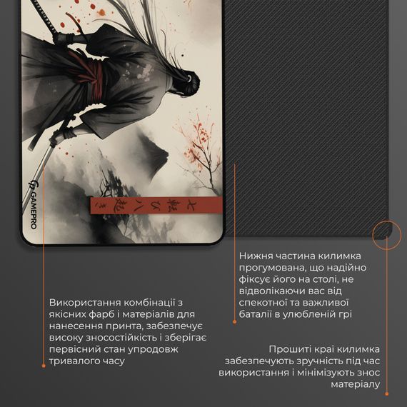 Килимок для мишки GamePro Speed/Control Gray (MP145GS) | Зображення 4