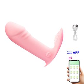 Міні вібратор в трусики APP Babydoll Міні Вібратор Персиковий 7335