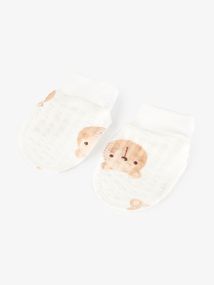 Царапки для малюків на манжеті Milk 915110 0-3 місяці Молочний shop (4821111446046)