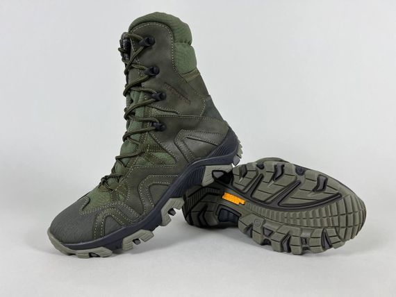 Берци Ultimatum Tracking Force B-107 Gore-tex Олива, тактичні армійські черевики з мембраною гортекс