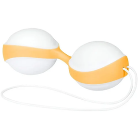 Вагинальные шарики Amor Gym Balls white - yellow sexstyle
