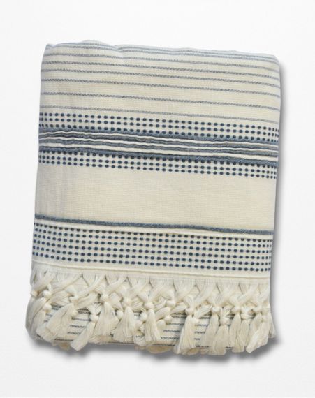 Рушник пляжний пештемаль Pupilla 90 х 170 см, Verona Lacivert