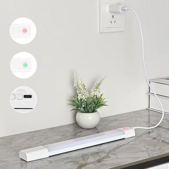 Сенсорний світильник LED з датчиком руху MZ-L3201 (37*22,5*400mm) White | Зображення 6