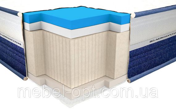 Ортопедичний матрац ViscoGel dual comfort 140х190