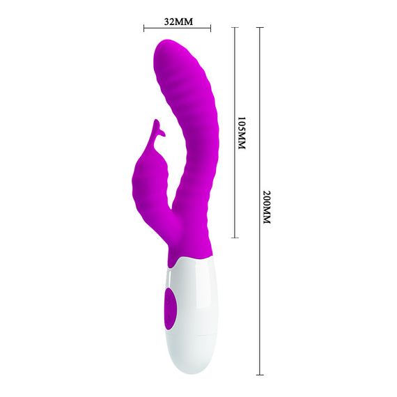 Вібратор - Pretty Love Hyman Vibrator Purple Sex Aura | Зображення 2