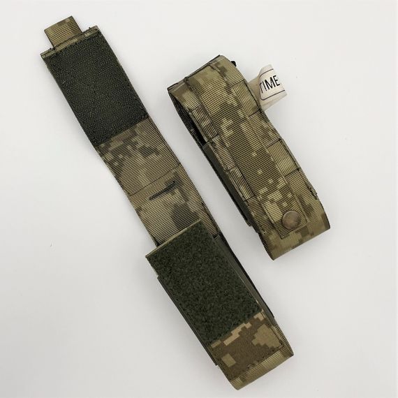 Подсумок под турникет на резинке IRR CORDURA 500D Пиксель ММ-14 (pixel) Molle | Зображення 8