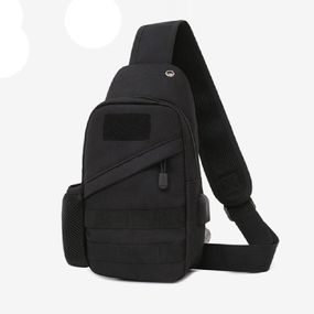 Чоловіча сумка-слінг тактична плечова, Чоловіча тактична сумка барсетка через плече HJ-85
