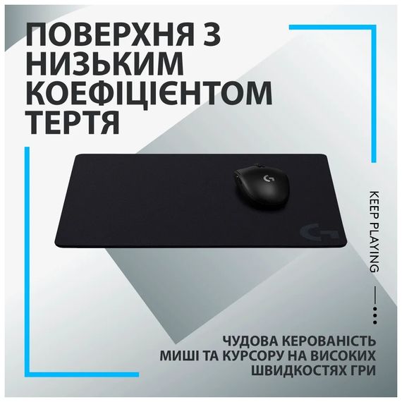 Килимок для мишки Logitech G440 Gaming Mouse Pad Black (943-000792) | Зображення 1