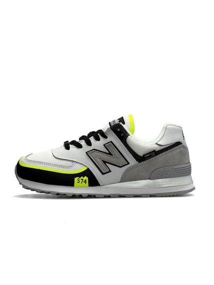 Кросівки чоловічі N3ew B3alan3ce 574 TP2 White Yellow Neon , В'єтнам 43 27,5 | Зображення 2