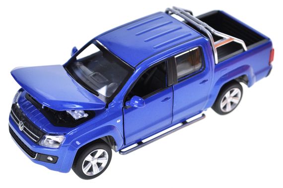 Машина металева "АВТОПРОМ" 68365 1:30 Volkswagen Amarok, батарейка, світло, звук, відкриваються двері, кор. 18*9*8см | Зображення 4