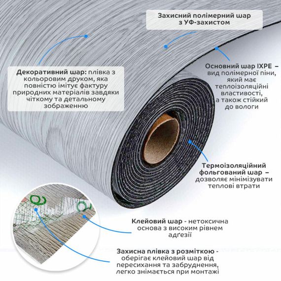Підлогове вінілове покриття самоклеюче в рулоні 3000*600*1,5мм SW-00001816 | Зображення 1