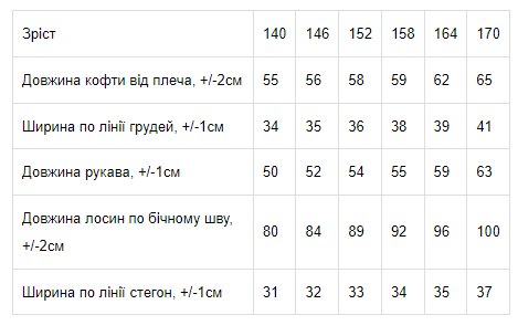 Термобілизна для дівчинки (підліткова) Носи своє 152 Чорний (p-8824-91305) | Зображення 2