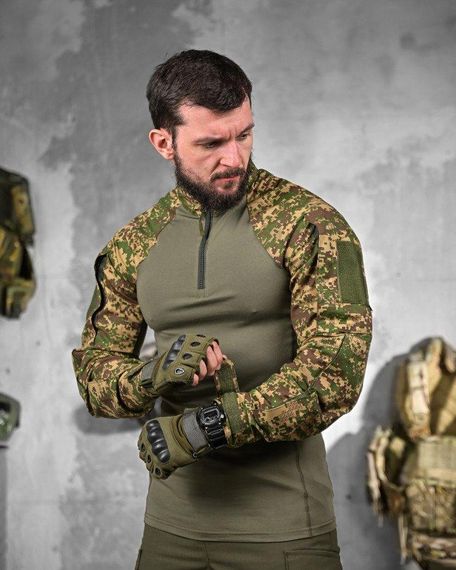 Убакс бойова сорочка хижак олива ВН1057 | Зображення 7