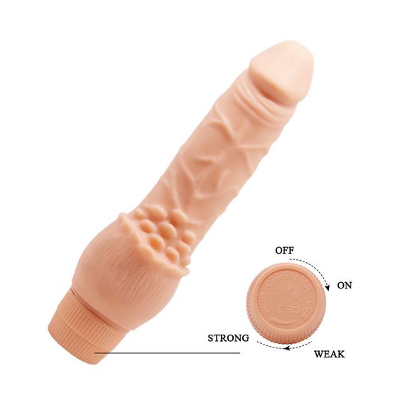 Вибратор - Barbara Clark Vibrator 7,6" Flesh sexstyle | Зображення 7