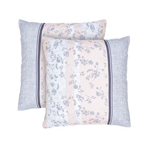 Набір наволочок Home Line 64724 Україна 70x70  Бавовна Сірий, Рожевий