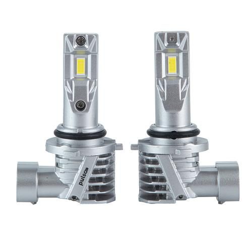 Лампи PULSO M6-HВ4(9006)/LED-chips 7535/9-18v/2x28w/6000Lm/6500K | Зображення 1