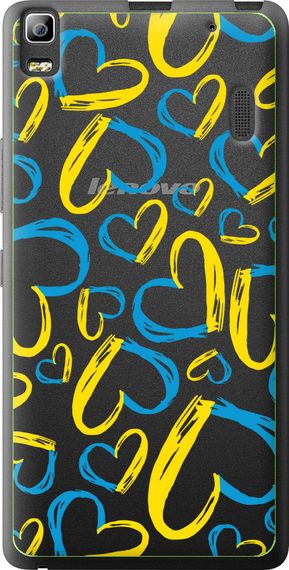 Чехол на Lenovo A7000 Сердца UA "5292u-120-17620"