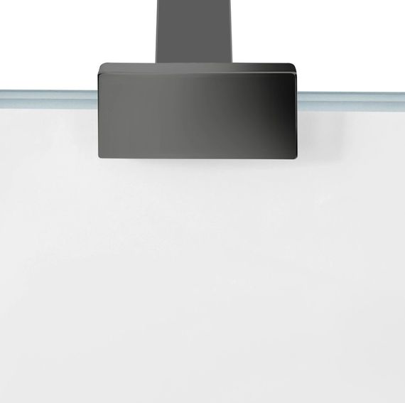 Душова перегородка Qtap Walk-In Standard BLM201.C8 100х200 см, скло Clear 8 мм, покриття CalcLess | Зображення 2