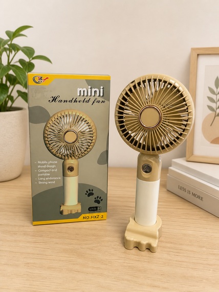 Акумуляторний ручний вентилятор / Міні вентилятор Handheld Fan | Зображення 1
