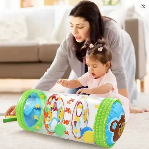 Надувной барабан для ползания малышей, 45×20×20 см | Зображення 2