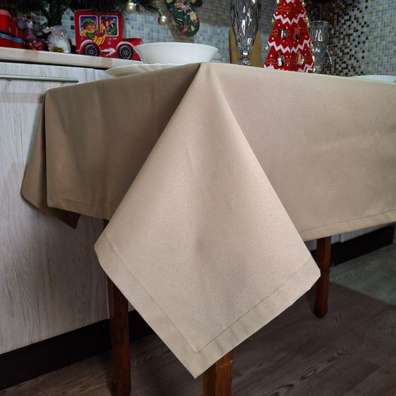 Скатертина SoundSleep Loisa водостійка 110х140 см бежева (2800004658393) | Зображення 2