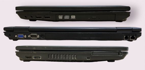 Ноутбук Б-клас Toshiba Tecra A11 / 15.6" (1366x768) TN / Intel Core i3-350M (2 (4) ядра по 2.26 GHz) / 4 GB DDR3 / 120 GB SSD / Intel HD Graphics / WebCam / Без АКБ б/в | Зображення 5
