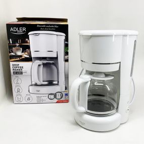 Кофеварка крапельна Adler AD 4383 white 1.5Л 900 Вт WF-53