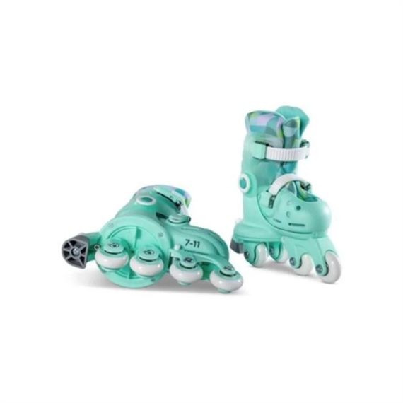 Детские раздвижные ролики Twista Yvolution YR25G4 размер 24-28, зеленый | Зображення 1