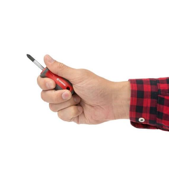 Викруткa хрестова PH2*38 мм, Cr-V INTERTOOL VT-3319 | Зображення 3