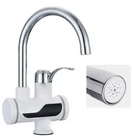 Кран електричний проточний водонагрівач Heating Faucet FT003 з LCD екраном і нижнім підключенням