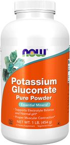 Калий глюконат Now Potassium Gluconate Pure 454g