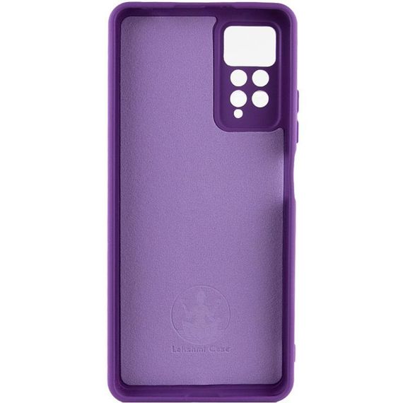 Чохол TPU GETMAN Liquid Silk Full Camera для Xiaomi Redmi Note 11 Pro 4G/5G / 12 Pro 4G Фіолетовий / Purple | Зображення 1