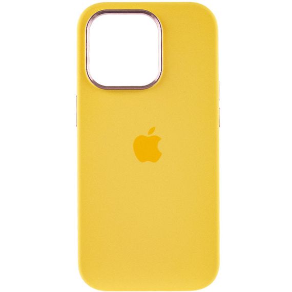Чохол Silicone Case Metal Buttons (AA) для Apple iPhone 13 Pro (6.1") | Зображення 1