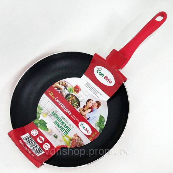 Сковорода з антипригарним покриттям внутрішньої поверхні Con, Сковорода для приготування RG-74 | Зображення 4