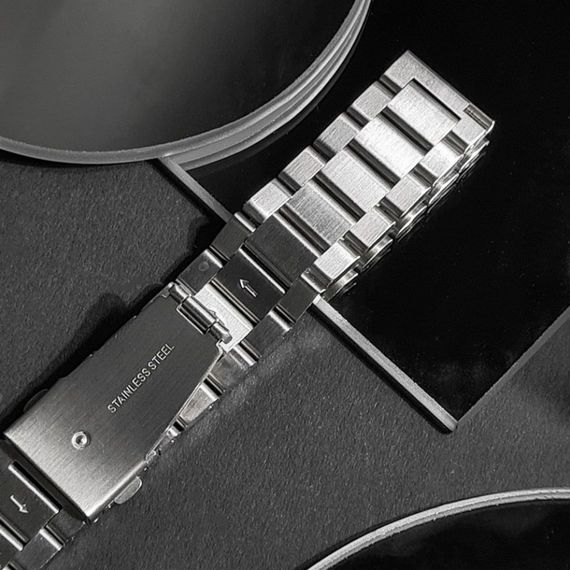 Ремешок универсальный Stainless Steel 22 mm, ремешок для смарт часов, универсальный ремешок для смарт часов | Зображення 5