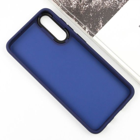 Чехол TPU+PC Lyon Frosted для Samsung Galaxy A50 (A505F) / A50s / A30s Navy Blue | Зображення 2