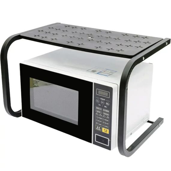 Полиця для мікрохвильової печі 53х32х32см / Підставка для мікрохвильової печі / Настільна полиця органайзер | Зображення 1