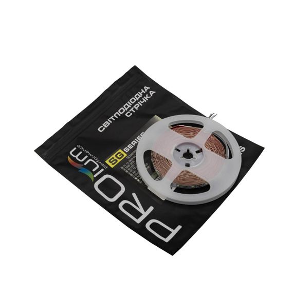 Світлодіодна LED стрічка PROLUM 12V 2835\60 IP20 Series "SG" Нейтральний-Білий (3800-4300K) | Зображення 3