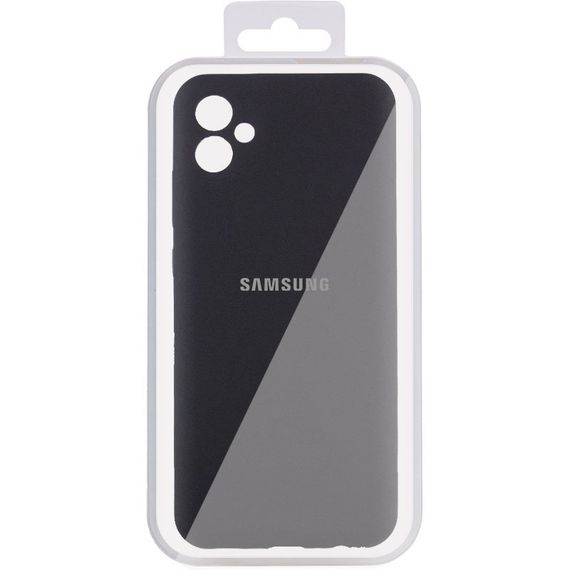 Чохол Silicone Cover Lakshmi Full Camera (AA) with logo для Samsung Galaxy A06 Чорний / Black | Зображення 1