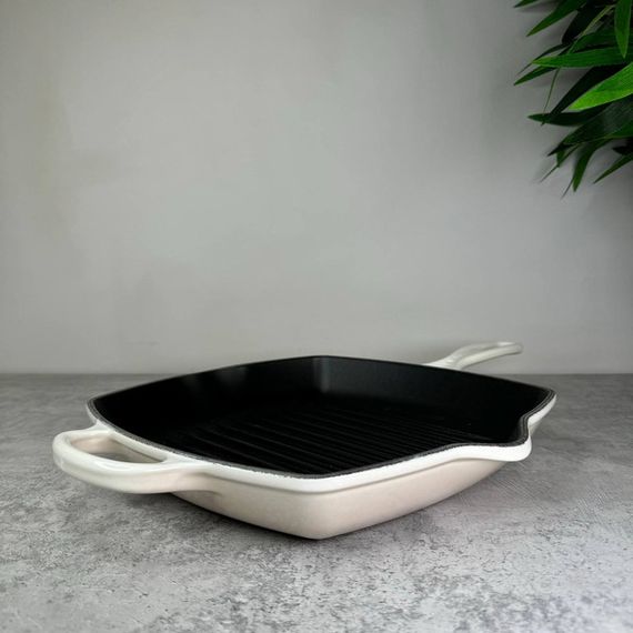 Сковорода гриль Le Creuset Square Grillet 20183267160422 26 см безе | Зображення 4