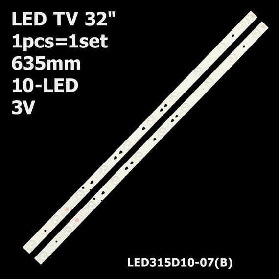LED підсвітка TV 32" Mystery: MTV-3228LT2 MTV-3229LTA2 MTV-3231LW LSC320AN02 LK315T3MB87 ST3151A05 V320BJ7 1шт