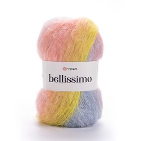 Пряжа YarnArt Bellissimo 1409 нитки для в'язання, плетення, гачкування
