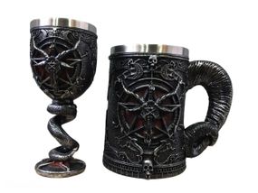 Подарунковий Набір Гуртка Чашка Келих 3D Гра Престолів Game Of Thrones Baphomet Бафомет Подарунок