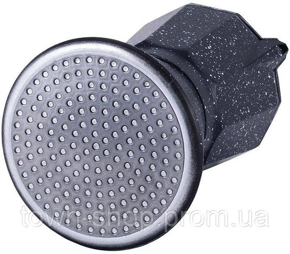 Кофеварка гейзерная Kamille Andel Black 450мл на 9 чашек | Зображення 2