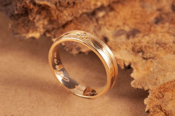Женское обручальное кольцо из желтого золота 15 | Зображення 3