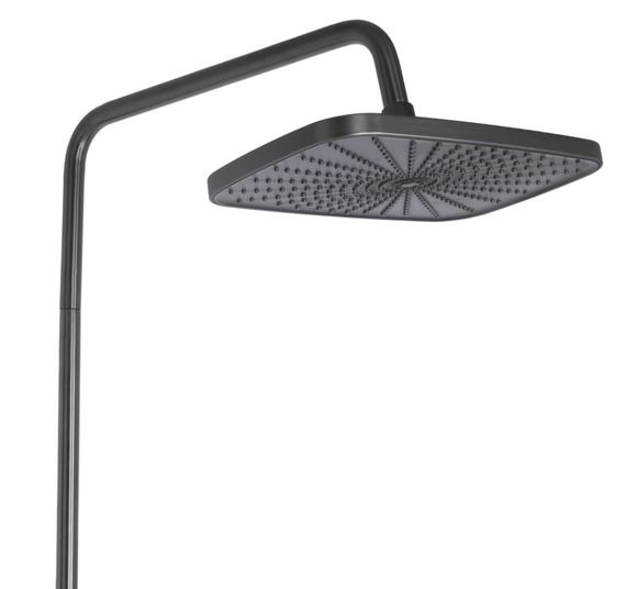 Душова система універсальна Qtap Gemini Gunmetal Black PVD з виливом QTGEM111GMB45688 | Зображення 5