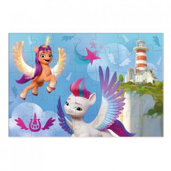 Пазли-міні DoDo Мій маленький поні Пригоди на маяку 200382 35 деталей | Зображення 1