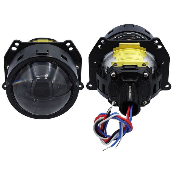 Комплект світлодіодних лінз SANVI Bi-LED S3 Plus LASER 5500K 3.0" 65W | Зображення 3